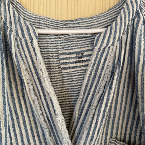 Aerie Daybreak Button Down and Trouser Set - Picture 3 of 9